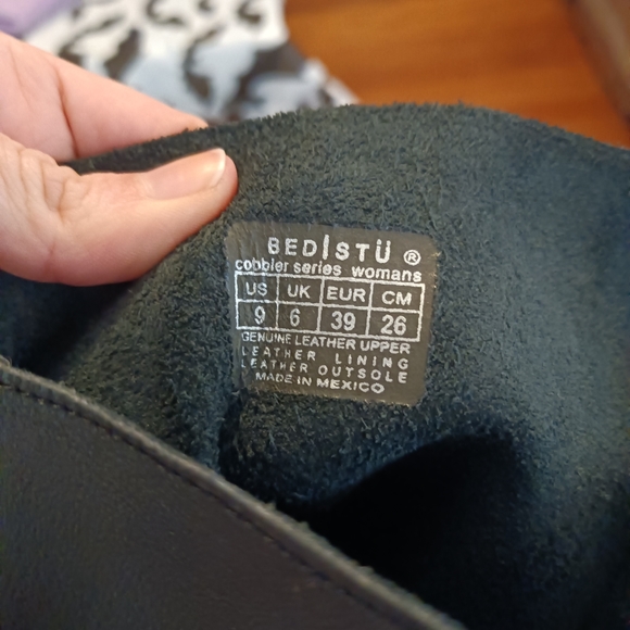 Bed Stu Leather Buckle Riding Boots - Picture 4 of 4